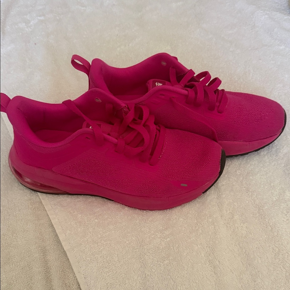 Vibrant Pink Athletic Sneakers